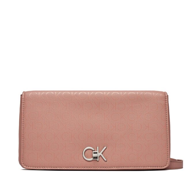 

Сумка Calvin Klein Re-LockDouble Gusette, розовый