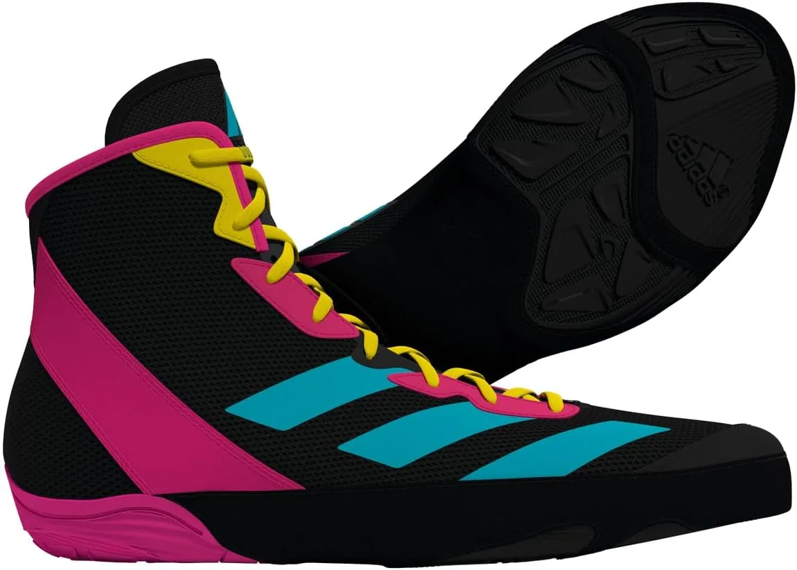 Мужские кроссовки Adidas Adizero, черный/розовый/голубой