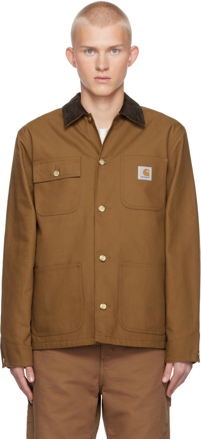 

Коричневый ичиган Chore пальто Carhartt Work In Progress