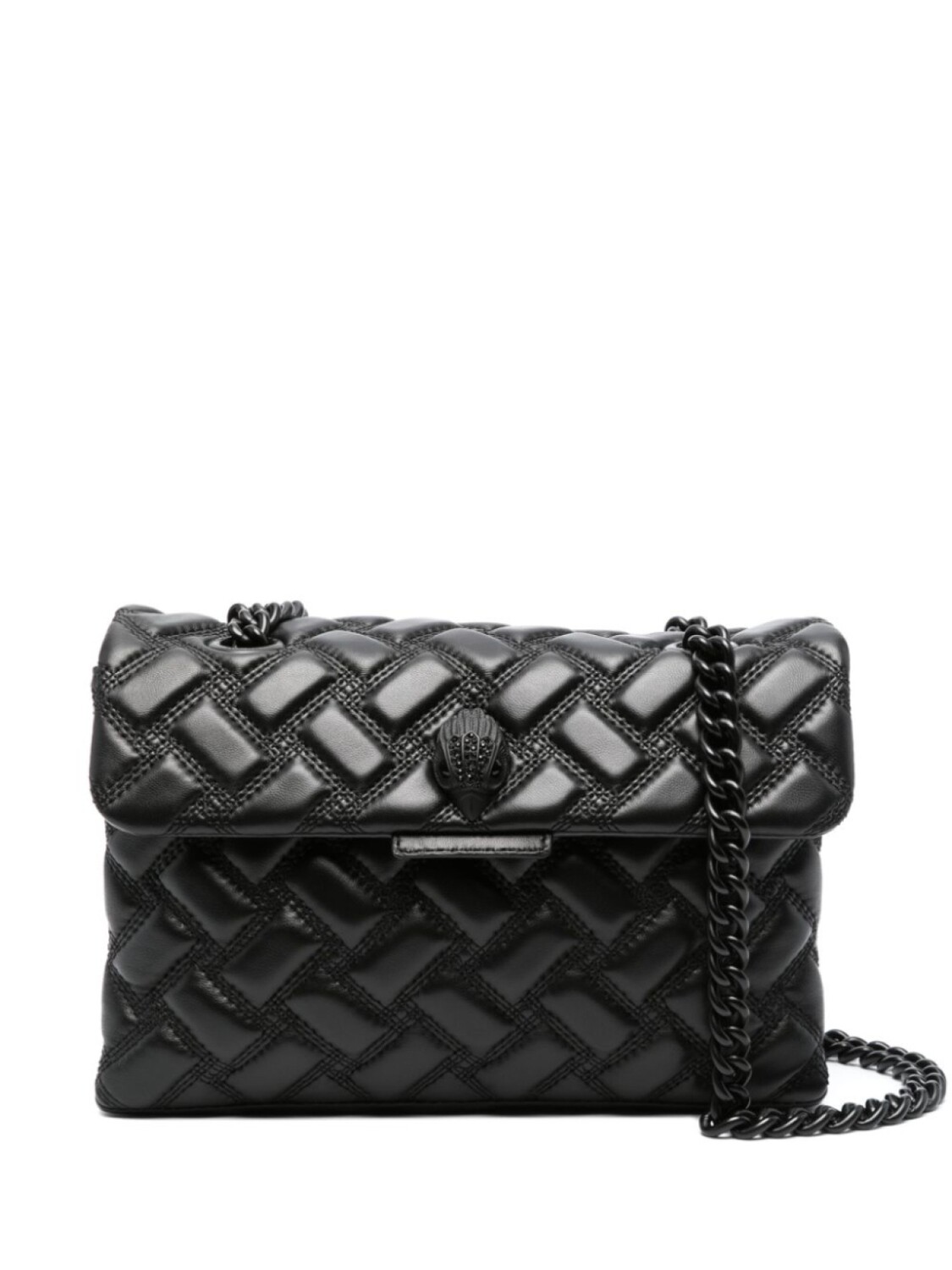 

Стеганая сумка через плечо Kesington Drench Kurt Geiger London, черный