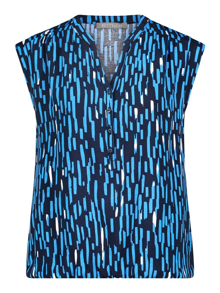 

Блузка с коротким рукавом Betty & Co Blouse, темно-синий