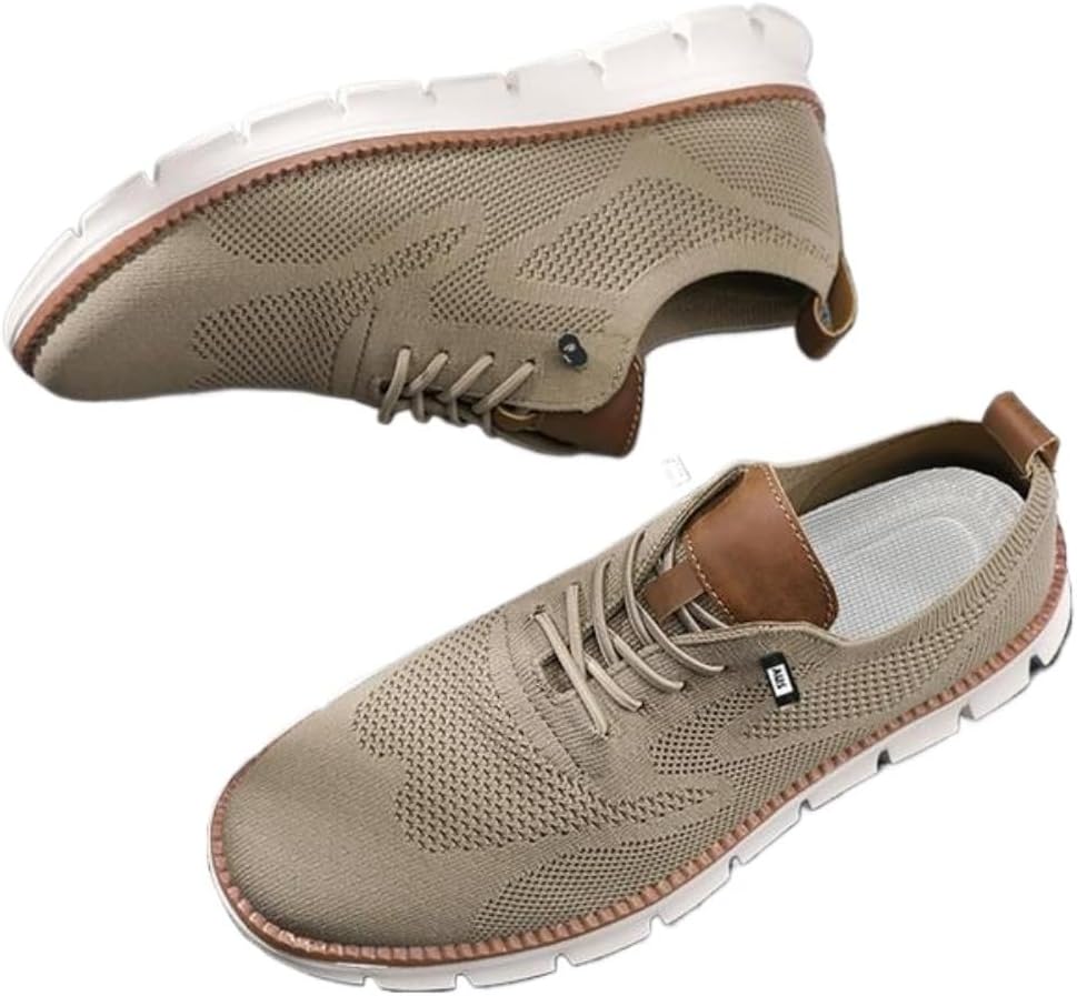 

Мужские бизнес-кеды Geerta, низкие минималистичные, повседневные, дышащие, удобные с толстой подошвой, формальная обувь, модные легкие кроссовки для ежедневной носки, мужские беговые кроссовки для тенниса и тренировок в зале, хаки