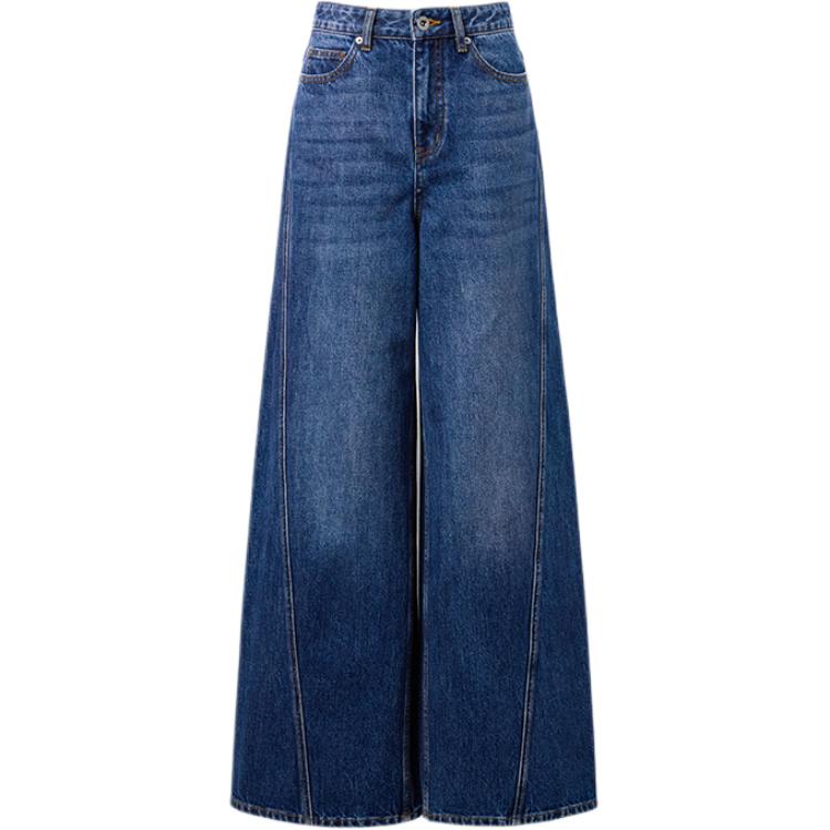 

Self-portrait Автопортрет Джинсы женские деним синие