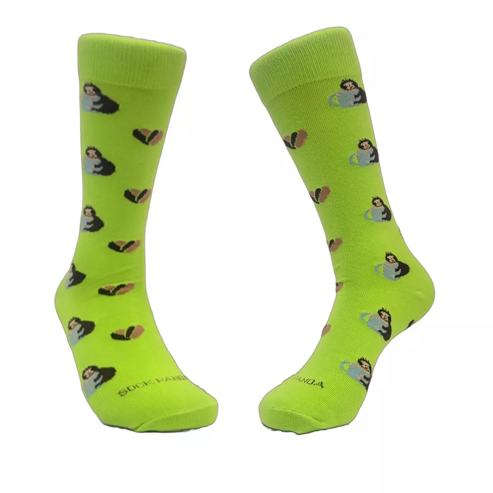 

Носки «Ленивец с кофе» (женские размеры, взрослые, средние) от Sock Panda