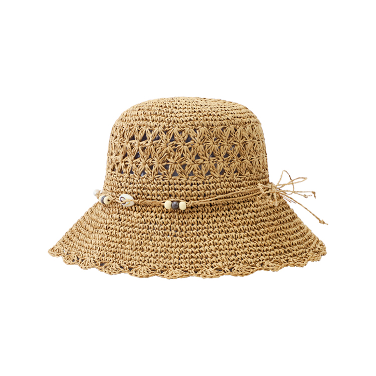 

Шляпа от солнца для женщин из целлюлозного материала ELLE, mocha