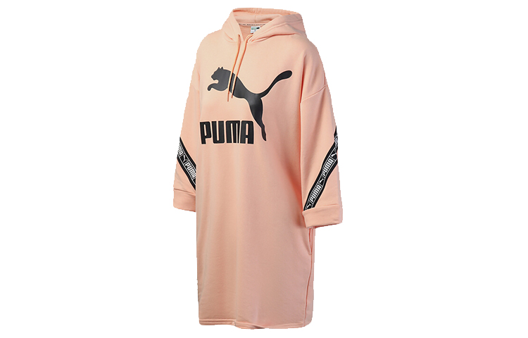 

Платье с длинными рукавами женское розовое Puma