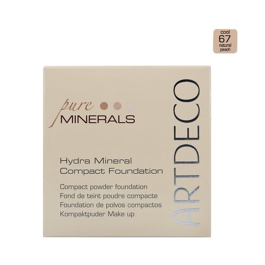 

Увлажняющая минеральная пудра-пудра 67 Натуральный персик 10 г Artdeco Pure Minerals Hydra