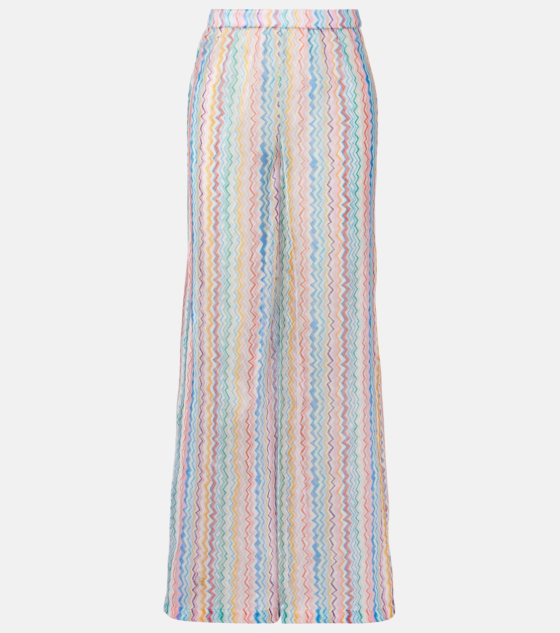 

Широкие брюки-клеш с зигзагообразным узором Missoni, Multicolor Zig Zag
