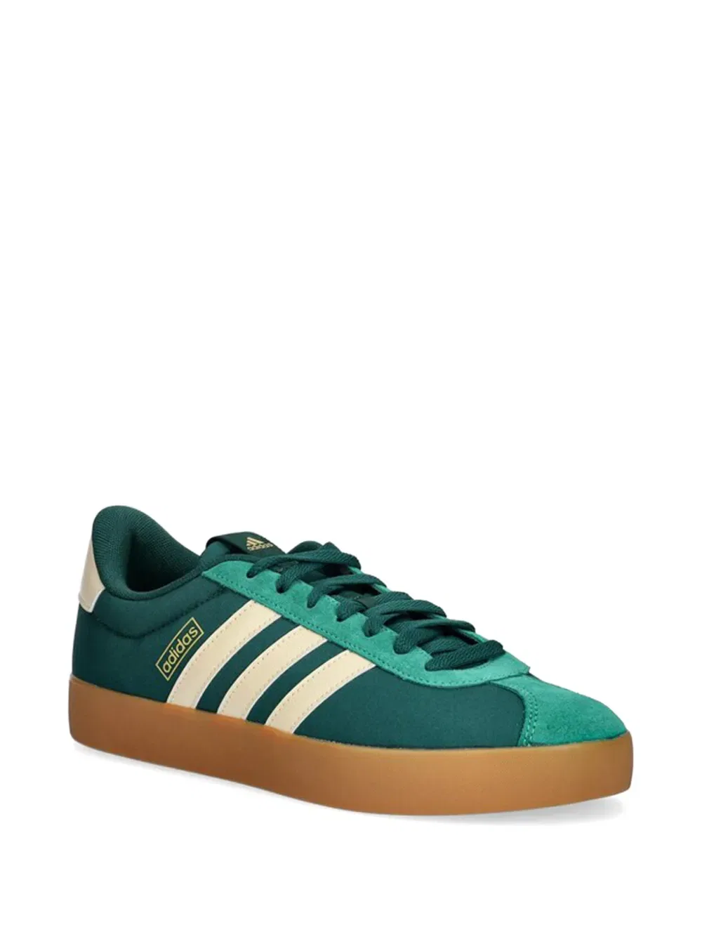 Кроссовки Vl court 3.0 Adidas, зеленый — фото 2