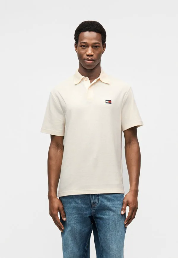 Классическая рубашка поло с трикотажным воротником Tommy Hilfiger, Ivory Petal