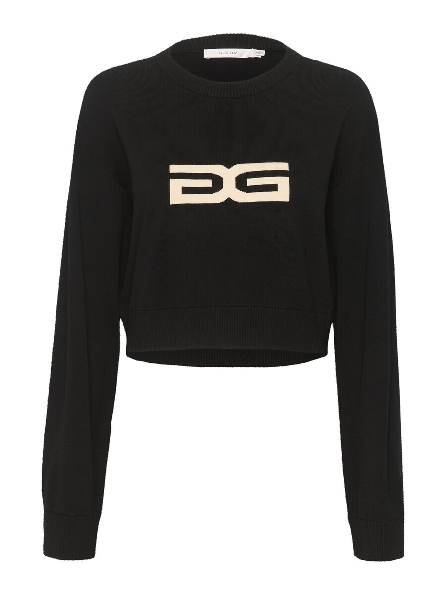 

Тонкий вязаный свитер Gestuz Sweater Aya, черный
