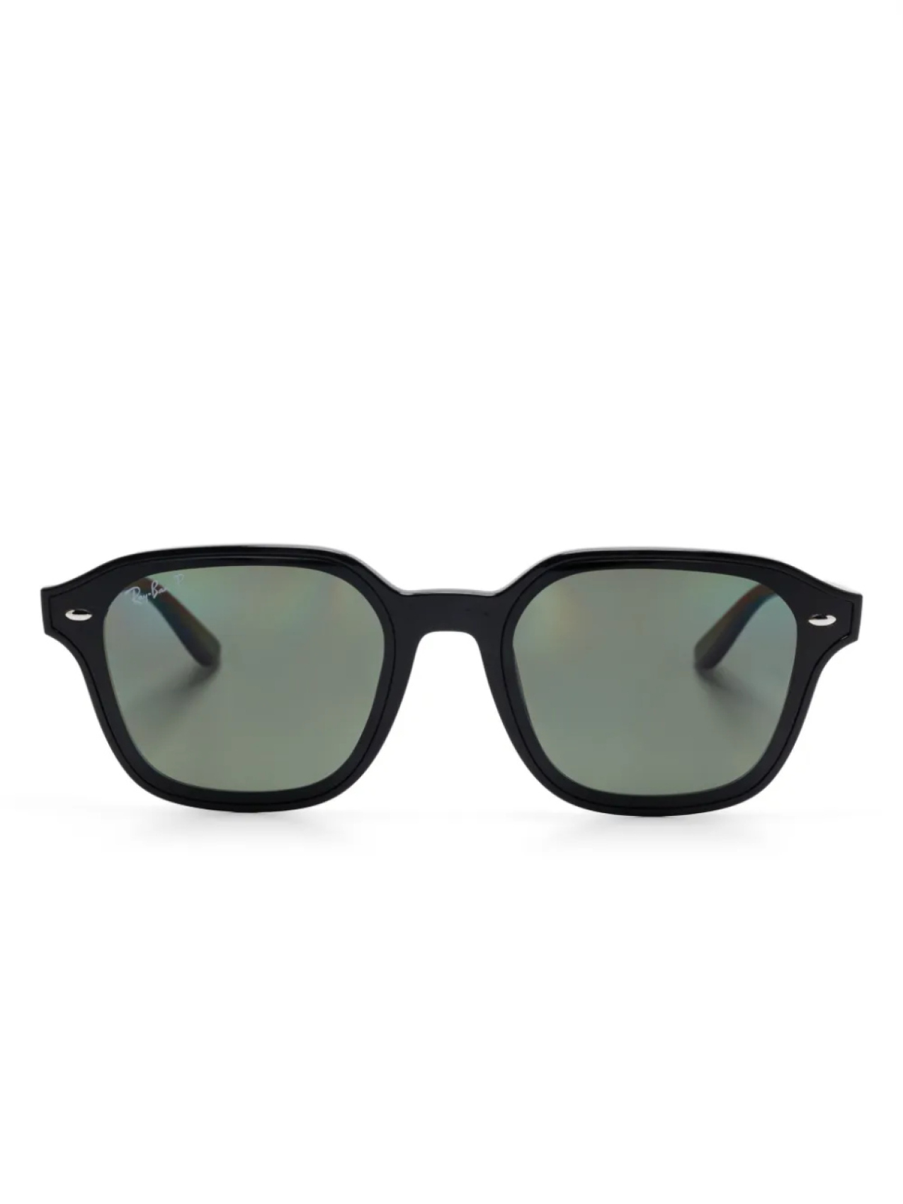 

Солнцезащитные очки в квадратной оправе Ray-Ban, черный