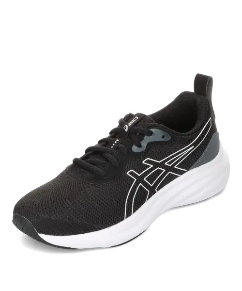 Детские кроссовки ASICS Lazerbeam KG-MG серые с розовым — фото 4