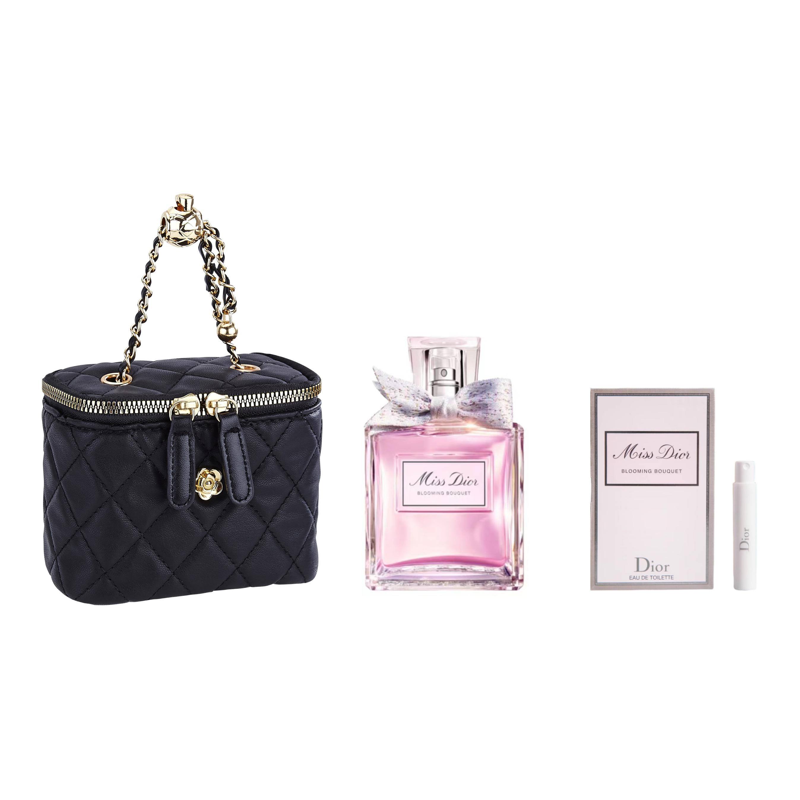 Парфюмерная вода Dior Miss Dior Blooming Bouquet, 100 мл + мини-сумка + пробник — фото 2