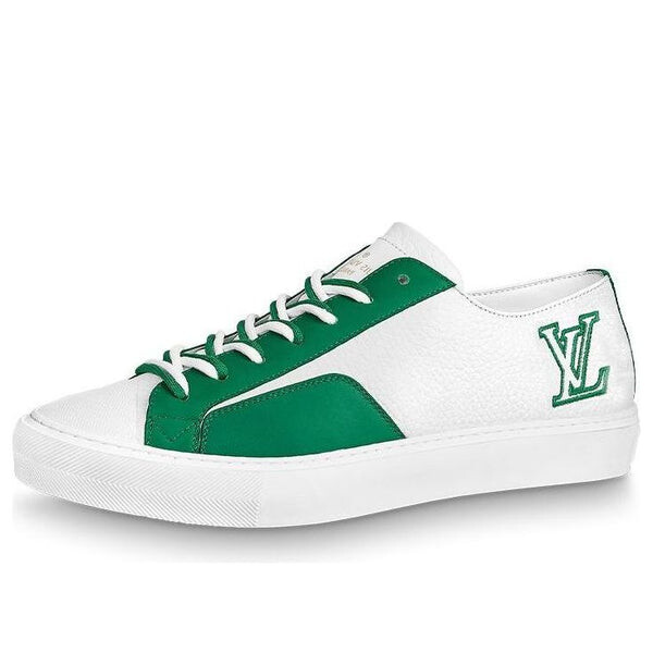 

Кроссовки tattoo sneakers 'white green' Louis Vuitton, белый