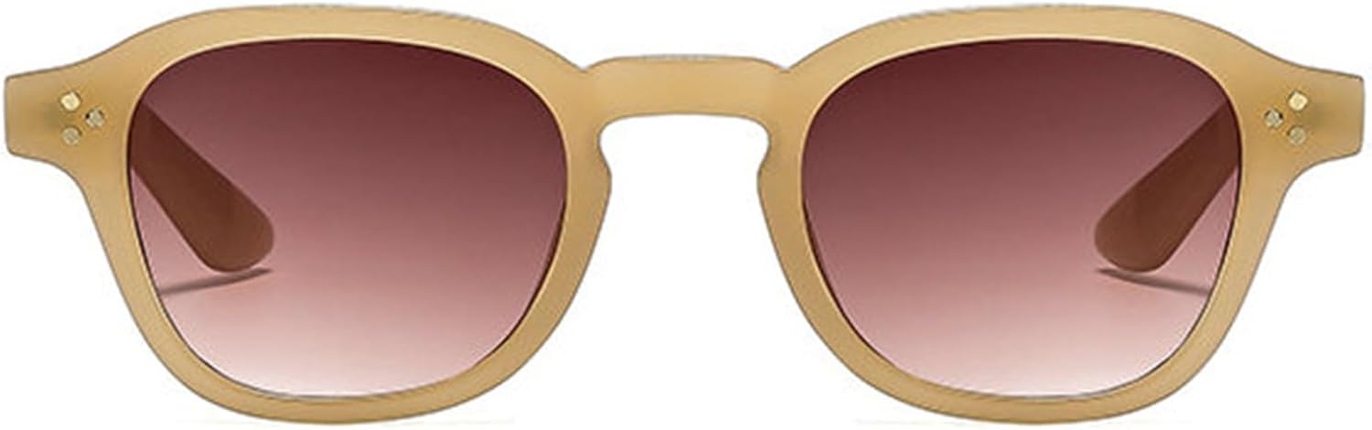 

Солнцезащитные очки Helena Fashion Square для женщин и мужчин, классические винтажные солнцезащитные очки с защитой от УФ-излучения UV400 для активного отдыха, коричневые тонированные очки, C7