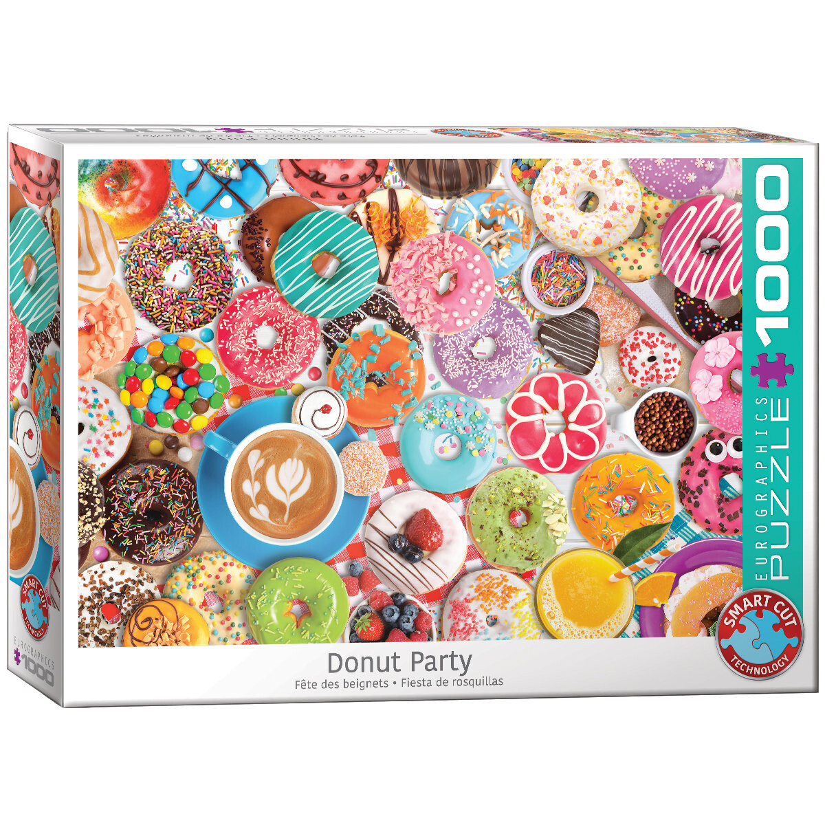 

Еврографика, пазл Donut Party, 1000 шт. EuroGraphics
