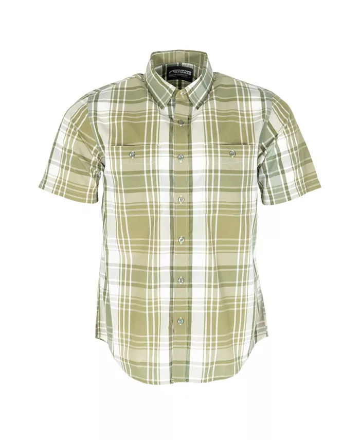 

Мужская рубашка с коротким рукавом Denison Mountain Khakis, зеленый
