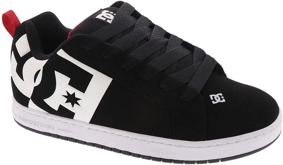 Кроссовки для скейтбординга DC Shoes, цвет Black/White/Red