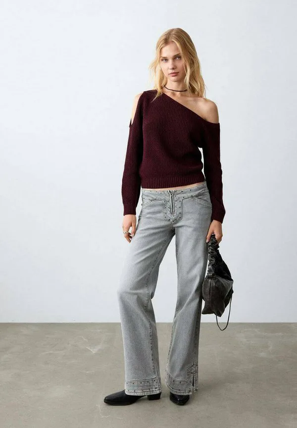 Подростковый джемпер Mango Kids, Bordeaux