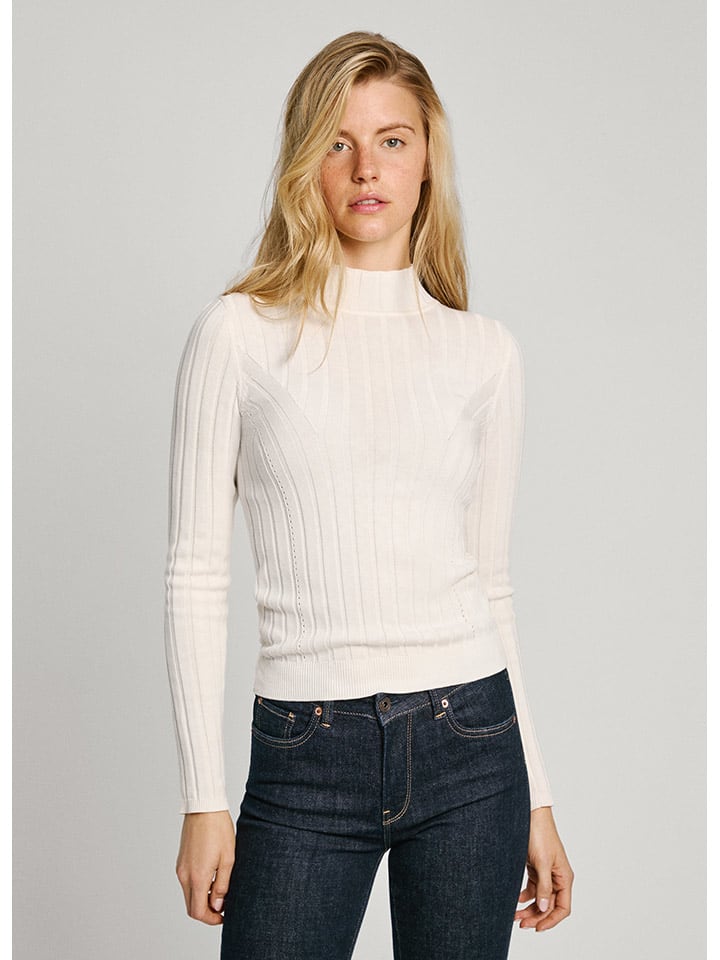 

Лонгслив Pepe Jeans, кремовый