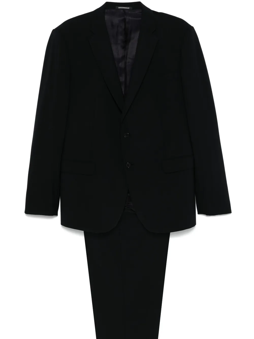 

Костюм с однобортным пиджаком EMPORIO ARMANI, синий