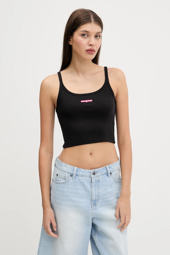 

Топ Tommy Jeans, черный