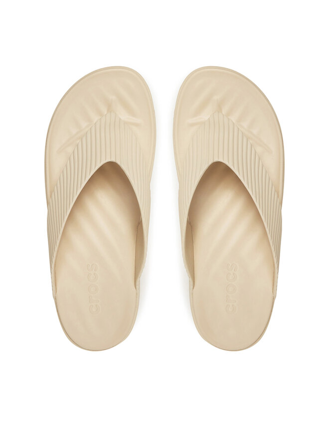 Сланцы Getaway Groove Platform Flip 210700 Crocs, бежевый