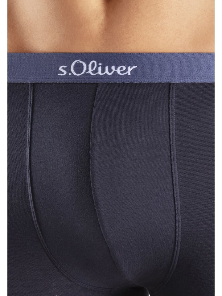 

Боксеры sOliver, цвет navy-blau/navy-aubergine/navy-petrol