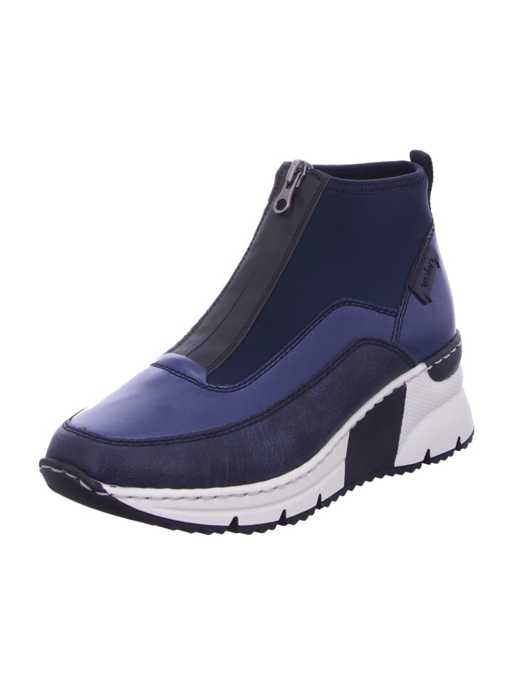 

Высокие кроссовки rieker Schlupfstiefelette, синий