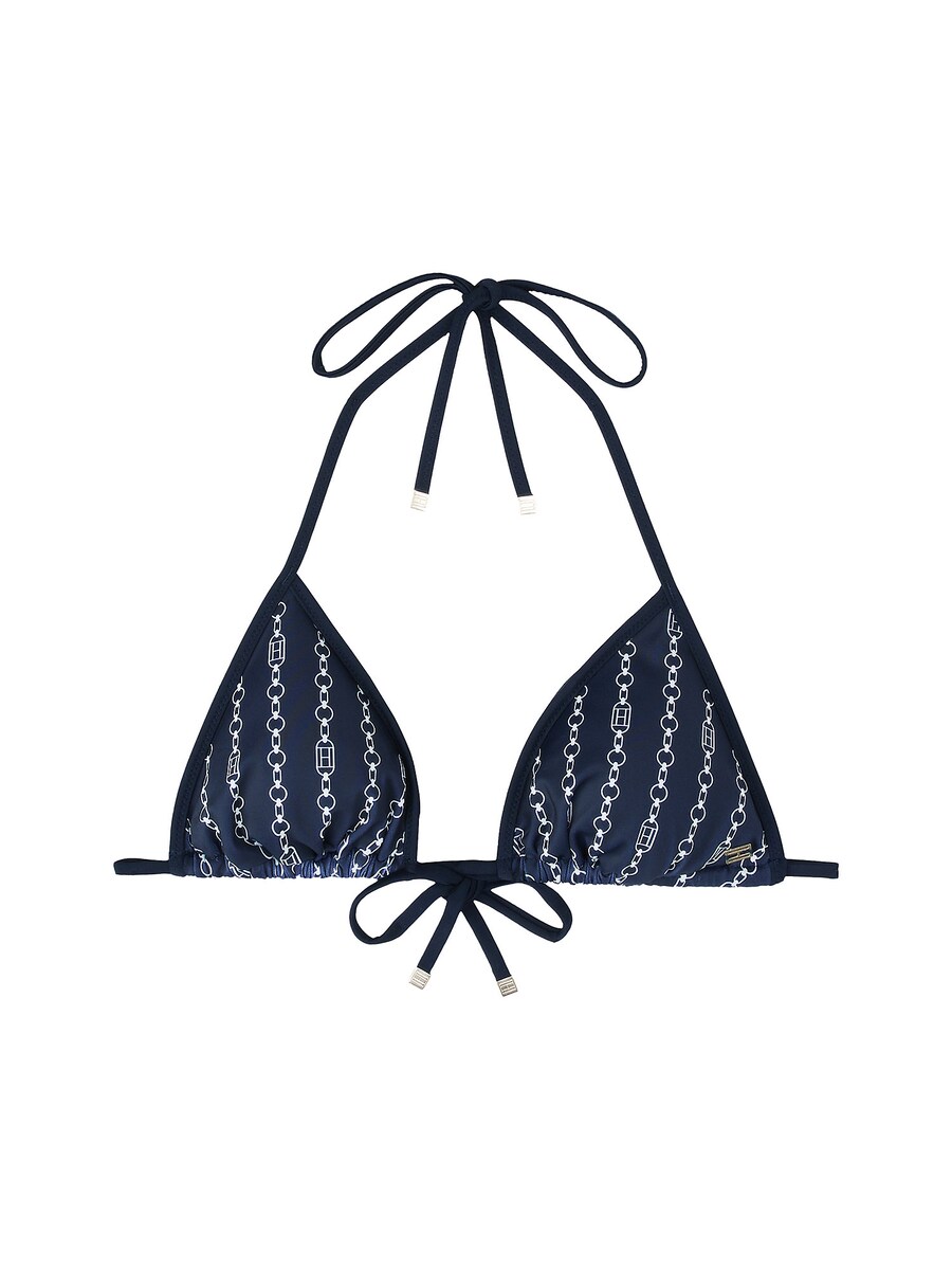 

Треугольный бикини-топ Tommy Hilfiger Underwear, темно-синий
