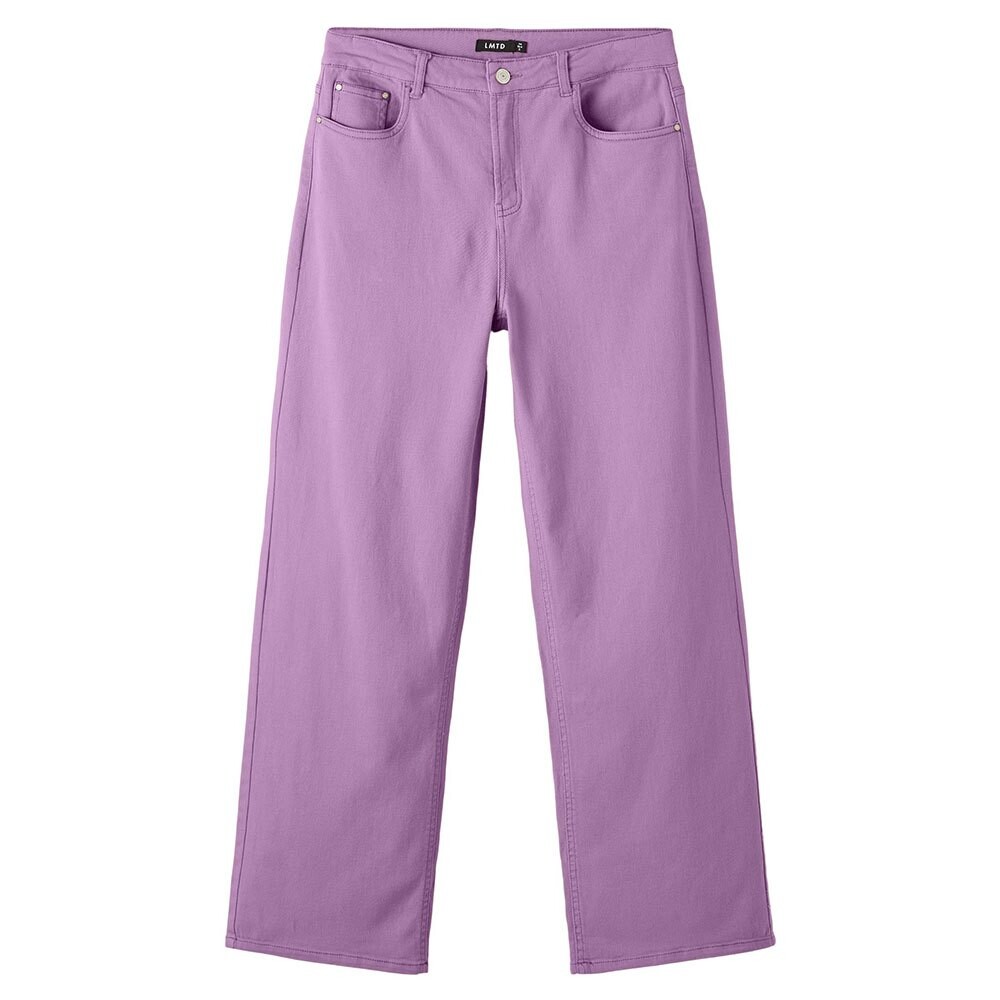 

Брюки Name It Tazza Twi High Waist, фиолетовый
