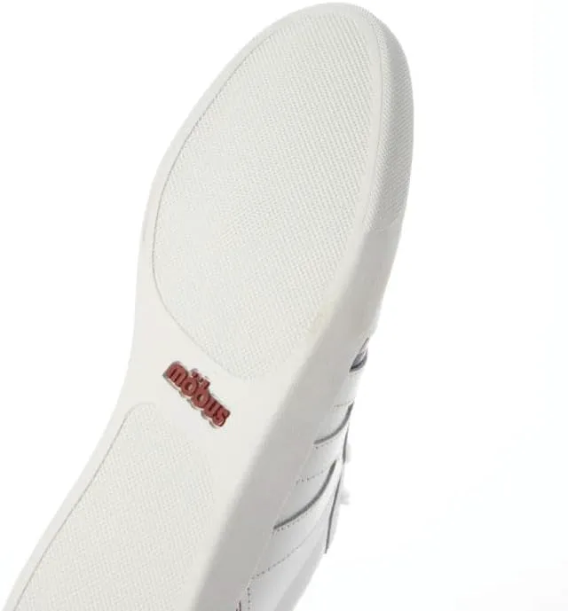 

MOBUS(Мобус) Унисекс кожаные кроссовки HESEL, 1, белый/синий