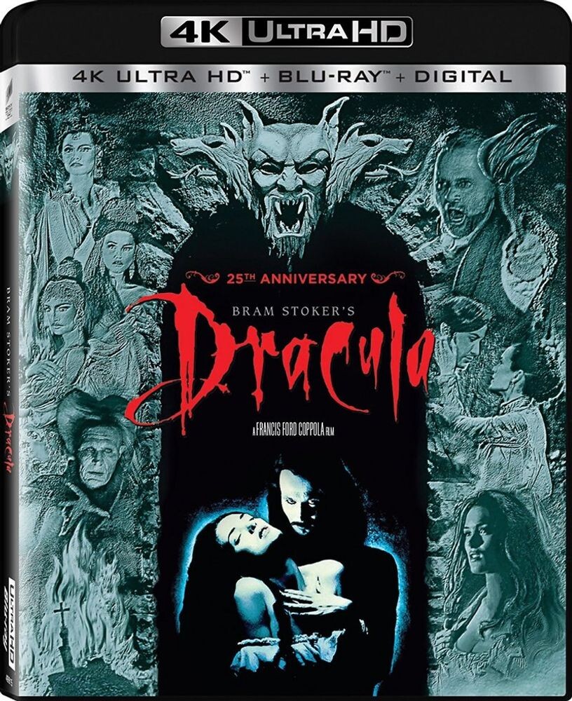 

Диск 4K UHD Bram Stoker's Dracula (25th Anniversary)