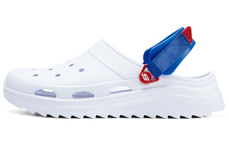 

Skechers Мужские сабо Foamies, белые, синие
