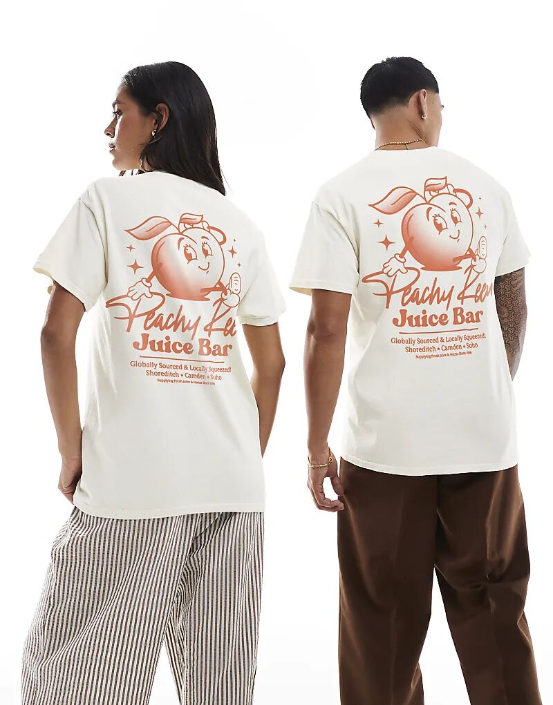 

Футболка PRNT peachy keen в цвете экрю
