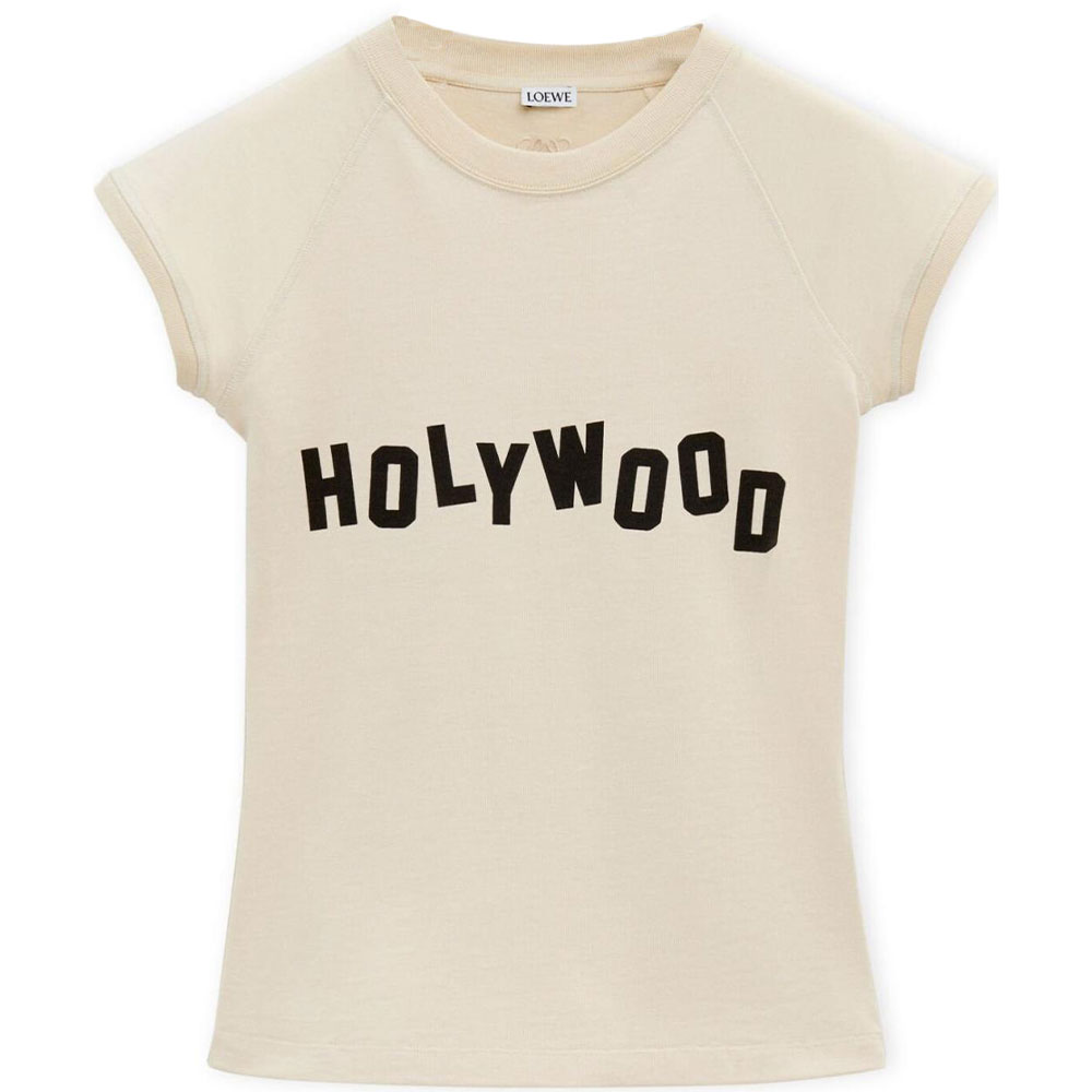 LOEWE Футболка Holywood 'Ivory' — фото 3