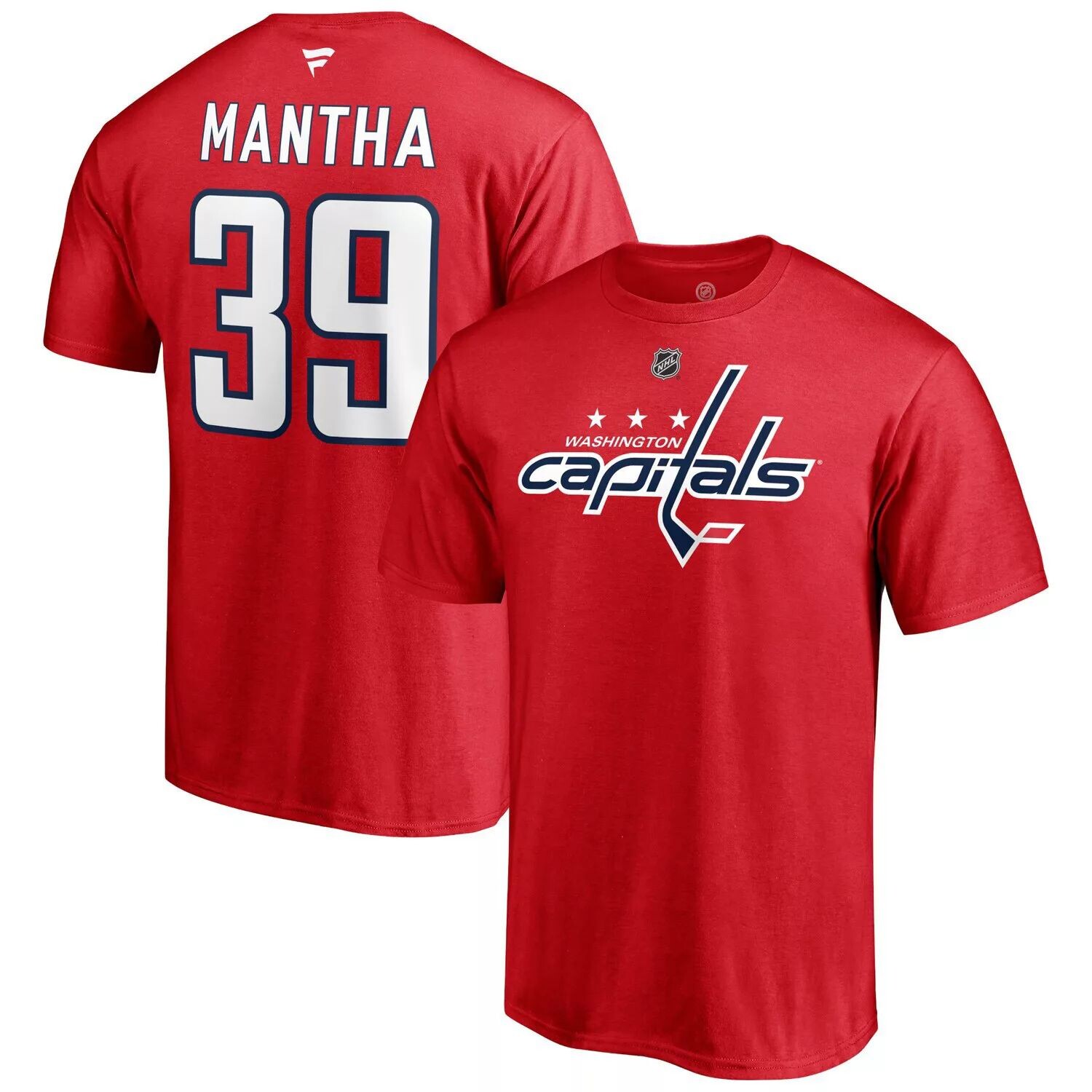 

Мужская красная футболка с фирменным логотипом Anthony Mantha Washington Capitals с именем и номером Stack Fanatics, Красный, Мужская красная футболка с фирменным логотипом Anthony Mantha Washington Capitals с именем и номером Stack Fanatics