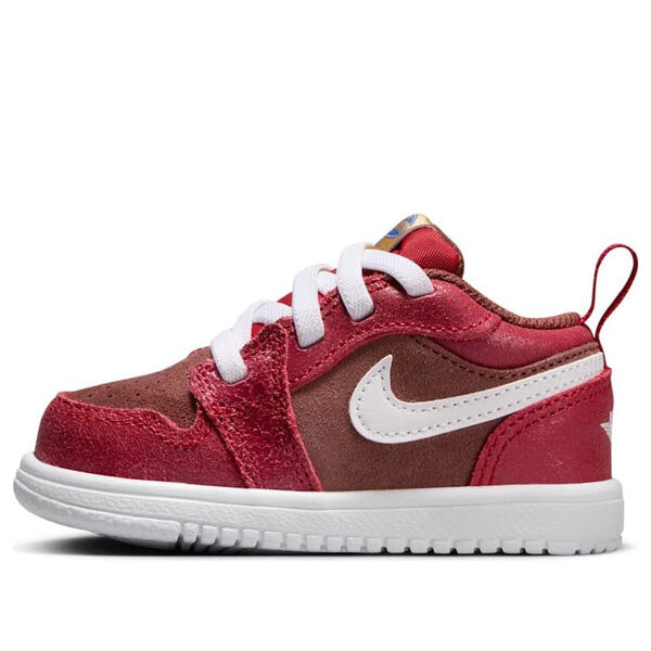 

Кроссовки 1 low alt se 'dark pony varsity red' Air Jordan, мультиколор