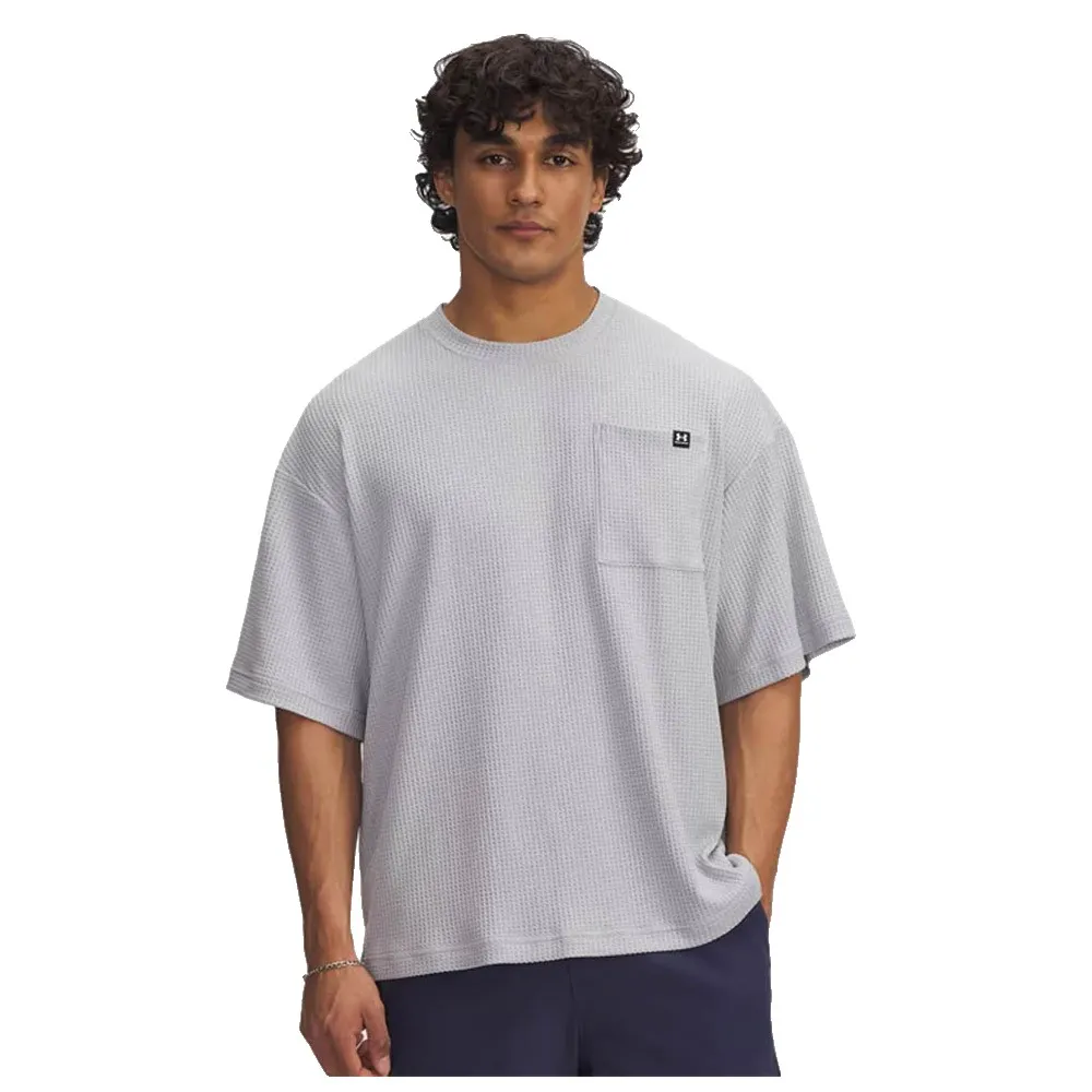 

Футболка Under Armour Rival Waffle Crew, серый