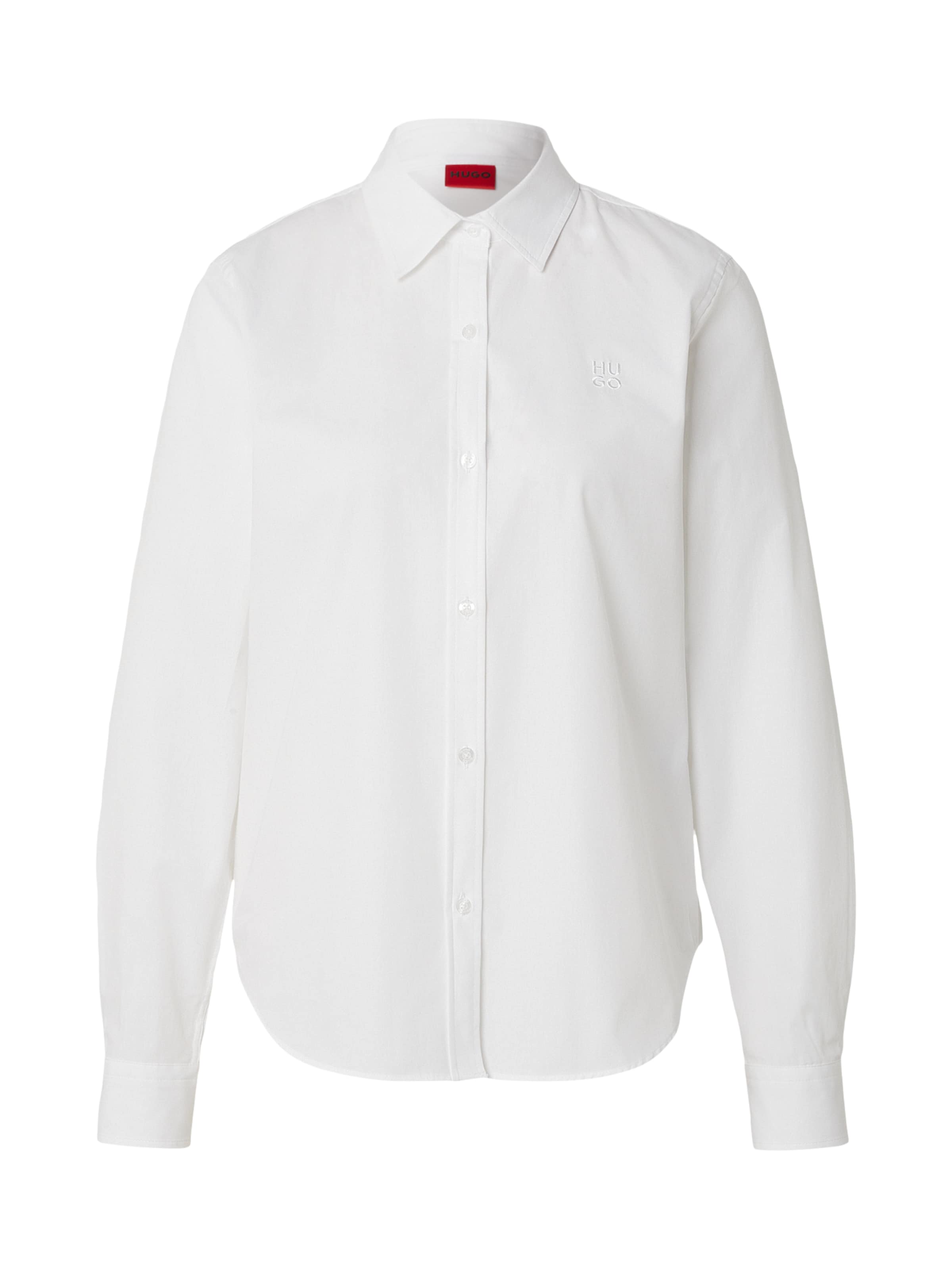 

HUGO Блузка 'The Essential' в белом цвете