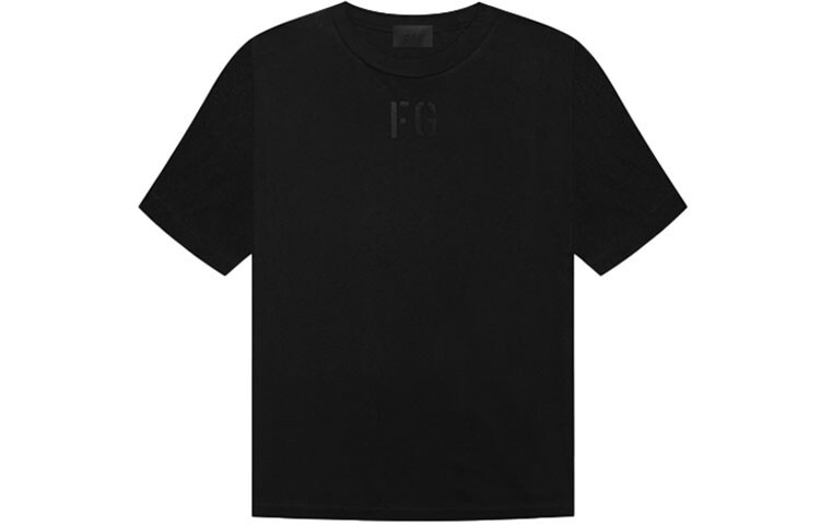 

Футболка мужская винтажная черная Fear Of God, черный