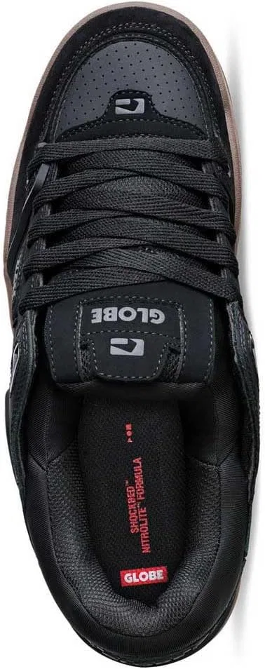 Кроссовки для скейтбординга Globe Fusion, Black/Tobacco Gum — фото 2