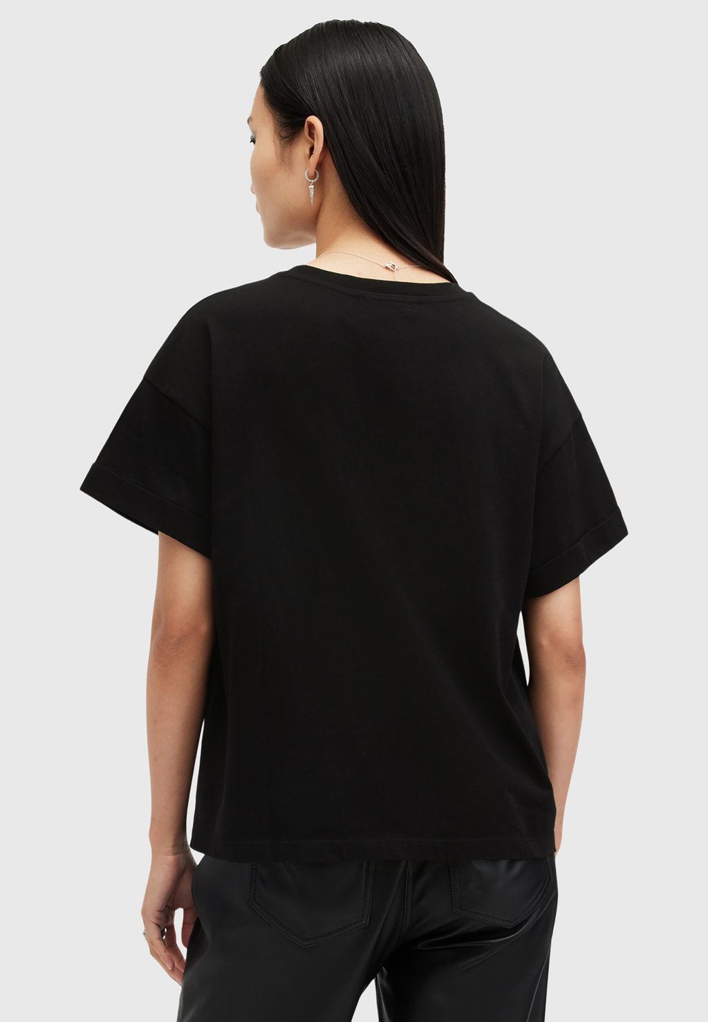 

Футболка с принтом KIT BRIAR TEE AllSaints, черный