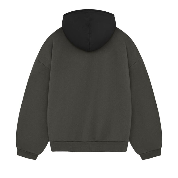 Худи Fear Of God Essentials Fear of God Essentials Nylon Fleece 'Ink/Jet Black', черный — фото 3