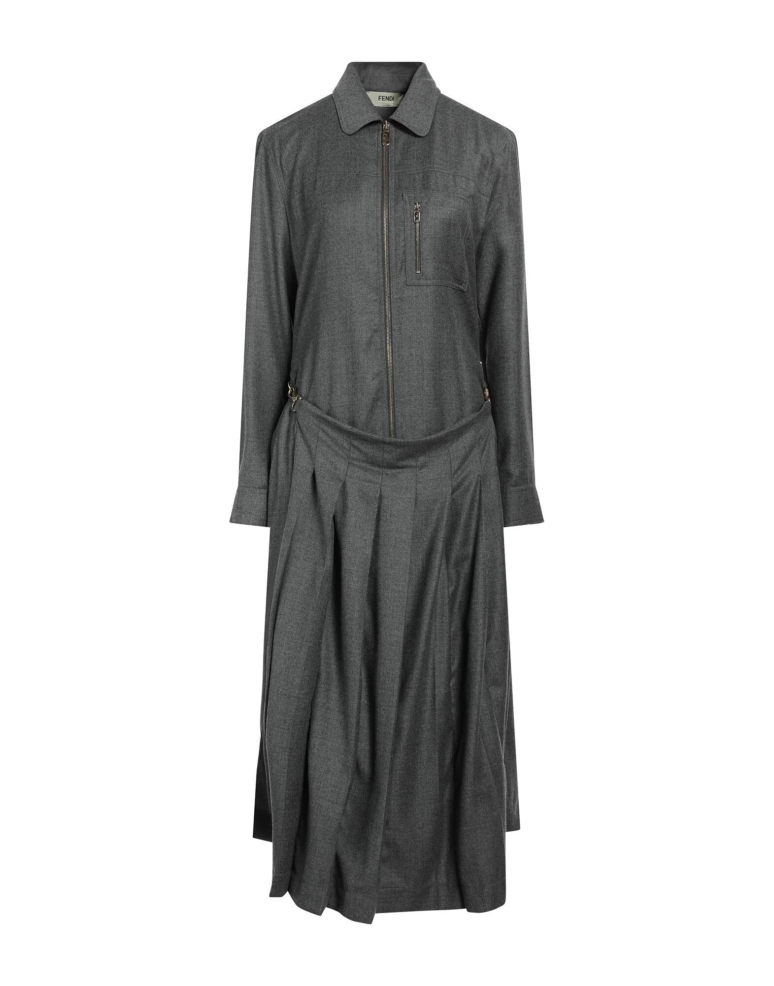 

Макси платье Fendi, серый