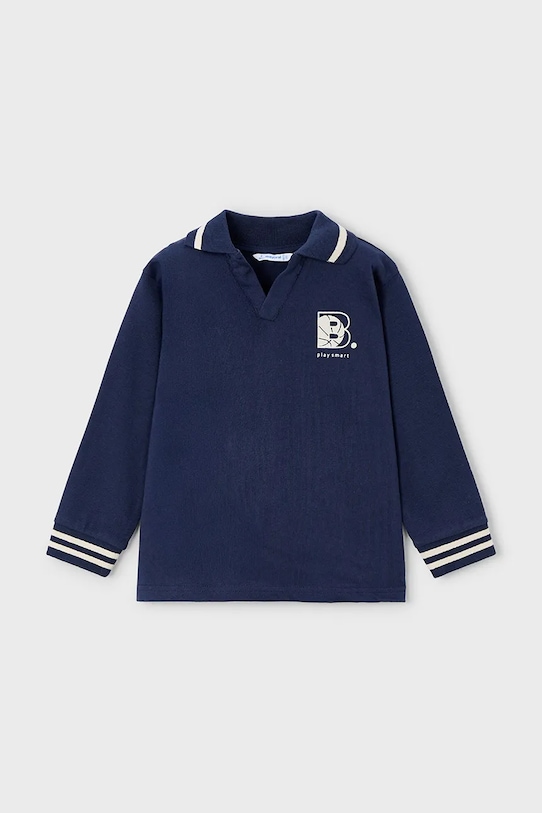 

Детская хлопковая водолазка Mayoral, темно-синий