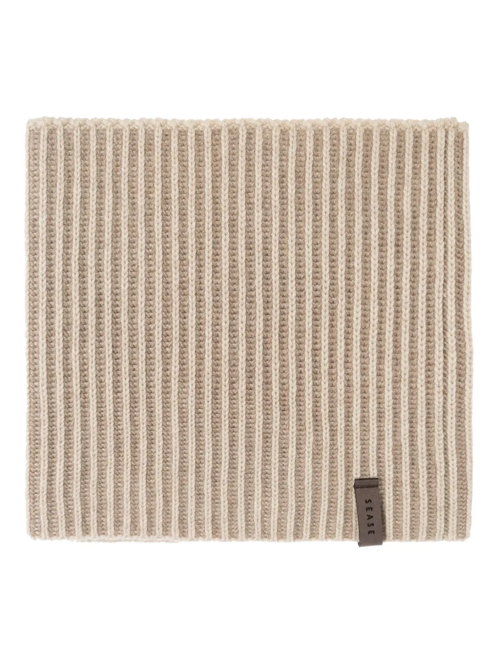 

Шарф в рубчик Sease, нейтральный