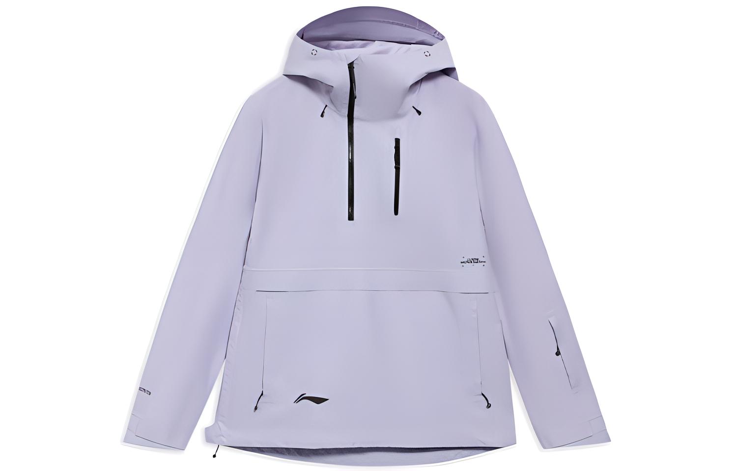 

LiNing Пурпурная худи женская, Naughty Purple