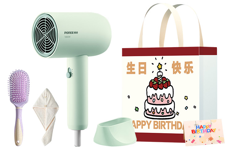 

Фен для волос с холодным и горячим воздухом PH1621 PH1622 Poree, PH1622 Birthday Gift Bag Set